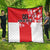 Custom Japan Rugby Quilt Seamless Japanese Waves Pattern - Wonder Print Shop