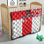 Custom Japan Rugby Quilt Seamless Japanese Waves Pattern - Wonder Print Shop