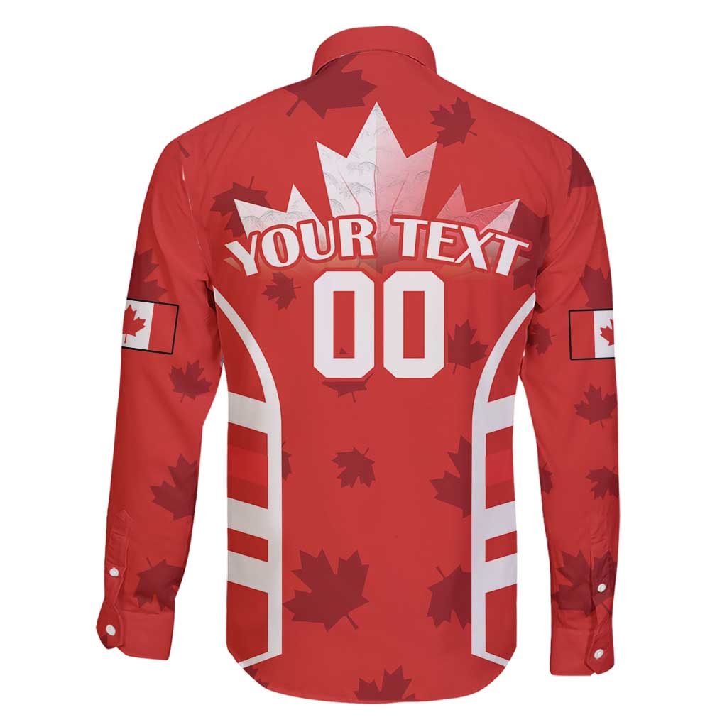 Custom Canada Rugby Family Matching Short Sleeve Bodycon Dress and Hawaiian Shirt Canada Flag Maple Leaf - Wonder Print Shop