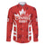 Custom Canada Rugby Family Matching Summer Maxi Dress and Hawaiian Shirt Canada Flag Maple Leaf - Wonder Print Shop