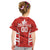 Custom Canada Rugby Kid T Shirt Canada Flag Maple Leaf - Wonder Print Shop