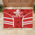Custom Canada Rugby Rubber Doormat Canada Flag Maple Leaf - Wonder Print Shop