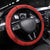 Canada Rugby Steering Wheel Cover Canada Flag Maple Leaf - Wonder Print Shop