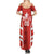 Custom Canada Rugby Summer Maxi Dress Canada Flag Maple Leaf - Wonder Print Shop