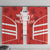 Custom Canada Rugby Window Curtain Canada Flag Maple Leaf - Wonder Print Shop