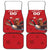 Custom Canada Rugby Car Mats Beaver Riding A Goose - Wonder Print Shop