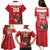 Custom Canada Rugby Family Matching Puletasi and Hawaiian Shirt Beaver Riding A Goose - Wonder Print Shop