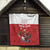 Custom Canada Rugby Quilt Beaver Riding A Goose - Wonder Print Shop