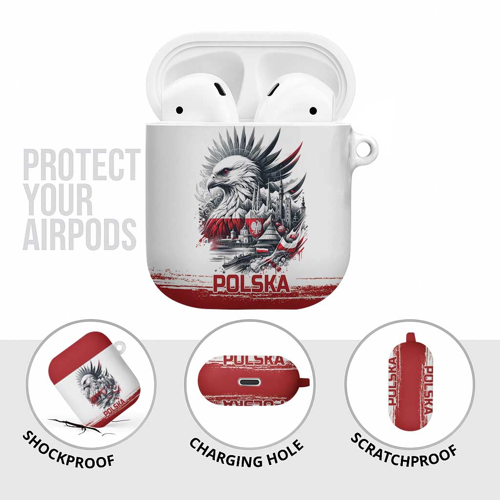 Poland Independence Day AirPods Case Polska Eagle Proud To Be Polish - Wonder Print Shop