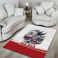 Poland Independence Day Area Rug Polska Eagle Proud To Be Polish - Wonder Print Shop