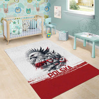 Poland Independence Day Area Rug Polska Eagle Proud To Be Polish - Wonder Print Shop