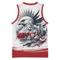 Poland Independence Day Basketball Jersey Polska Eagle Proud To Be Polish - Wonder Print Shop
