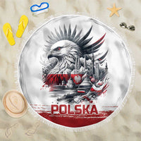 Poland Independence Day Beach Blanket Polska Eagle Proud To Be Polish - Wonder Print Shop
