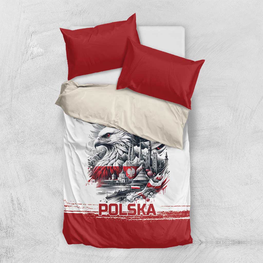Poland Independence Day Bedding Set Polska Eagle Proud To Be Polish - Wonder Print Shop