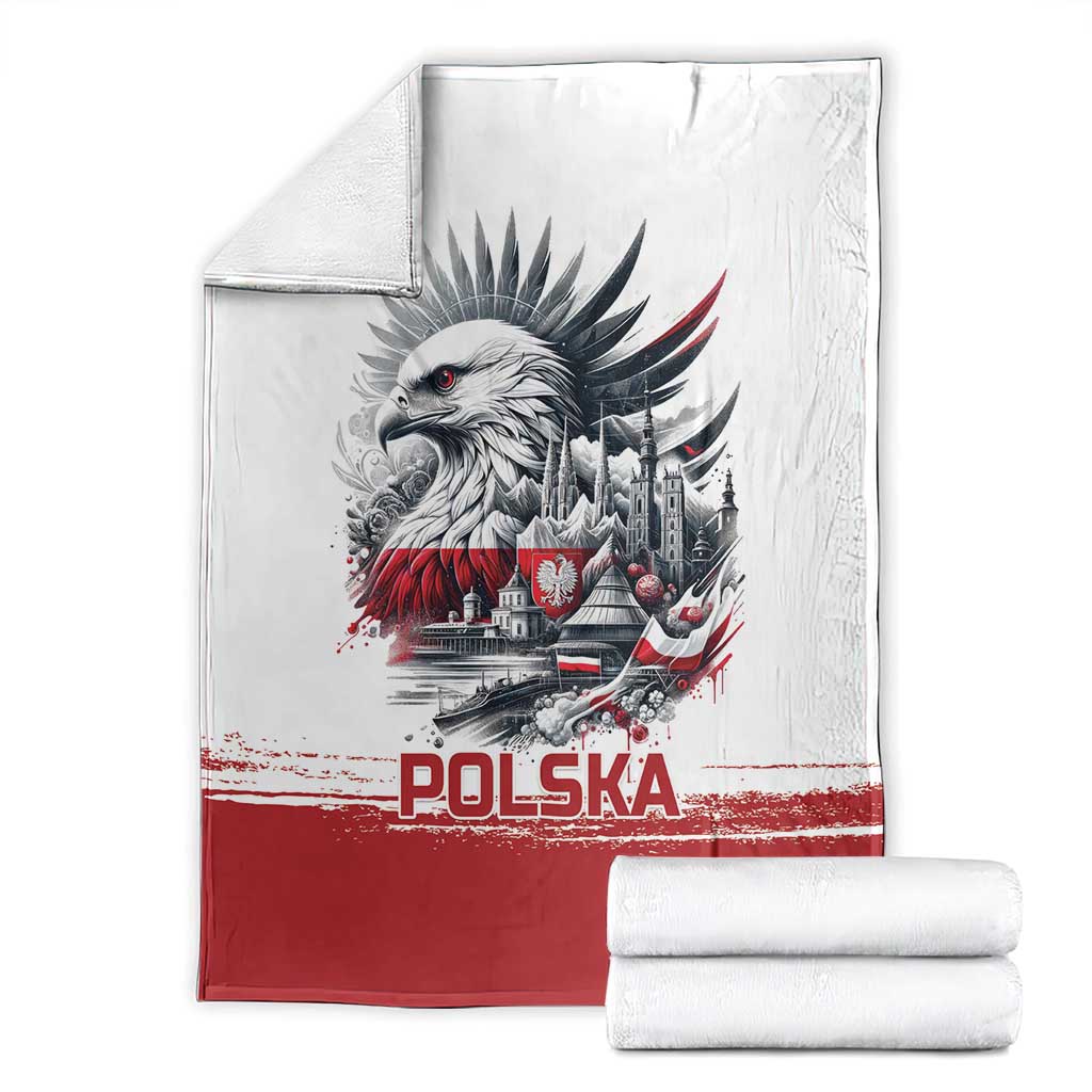 Poland Independence Day Blanket Polska Eagle Proud To Be Polish - Wonder Print Shop