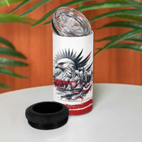 Poland Independence Day 4 in 1 Can Cooler Tumbler Polska Eagle Proud To Be Polish - Wonder Print Shop