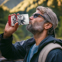 Poland Independence Day 4 in 1 Can Cooler Tumbler Polska Eagle Proud To Be Polish - Wonder Print Shop