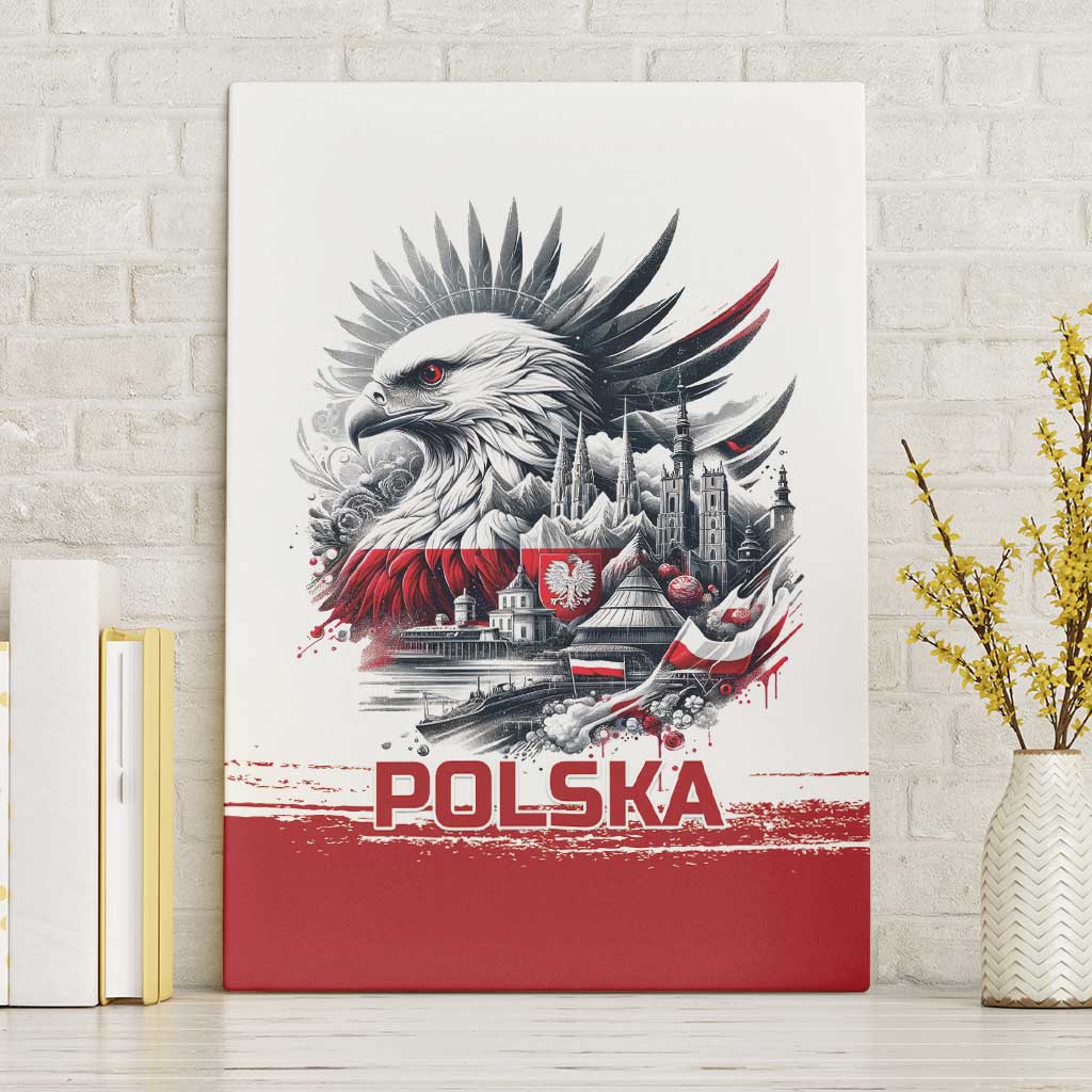 Poland Independence Day Canvas Wall Art Polska Eagle Proud To Be Polish - Wonder Print Shop