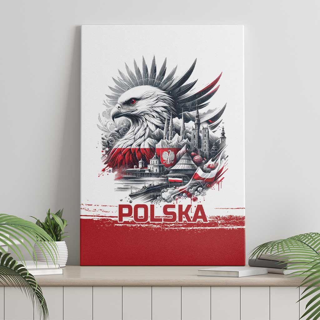 Poland Independence Day Canvas Wall Art Polska Eagle Proud To Be Polish - Wonder Print Shop