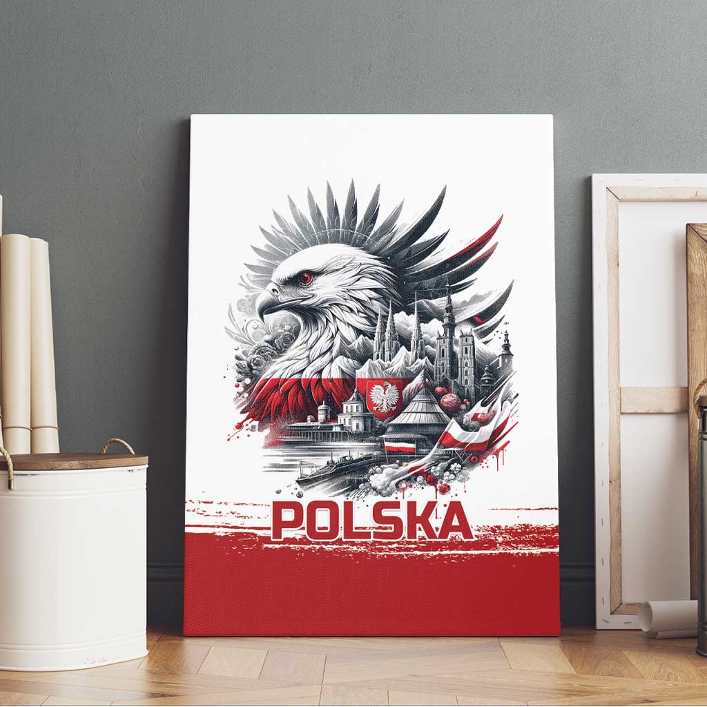 Poland Independence Day Canvas Wall Art Polska Eagle Proud To Be Polish - Wonder Print Shop