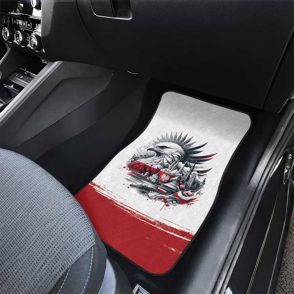 Poland Independence Day Car Mats Polska Eagle Proud To Be Polish - Wonder Print Shop