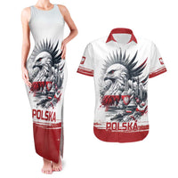Poland Independence Day Couples Matching Tank Maxi Dress and Hawaiian Shirt Polska Eagle Proud To Be Polish - Wonder Print Shop
