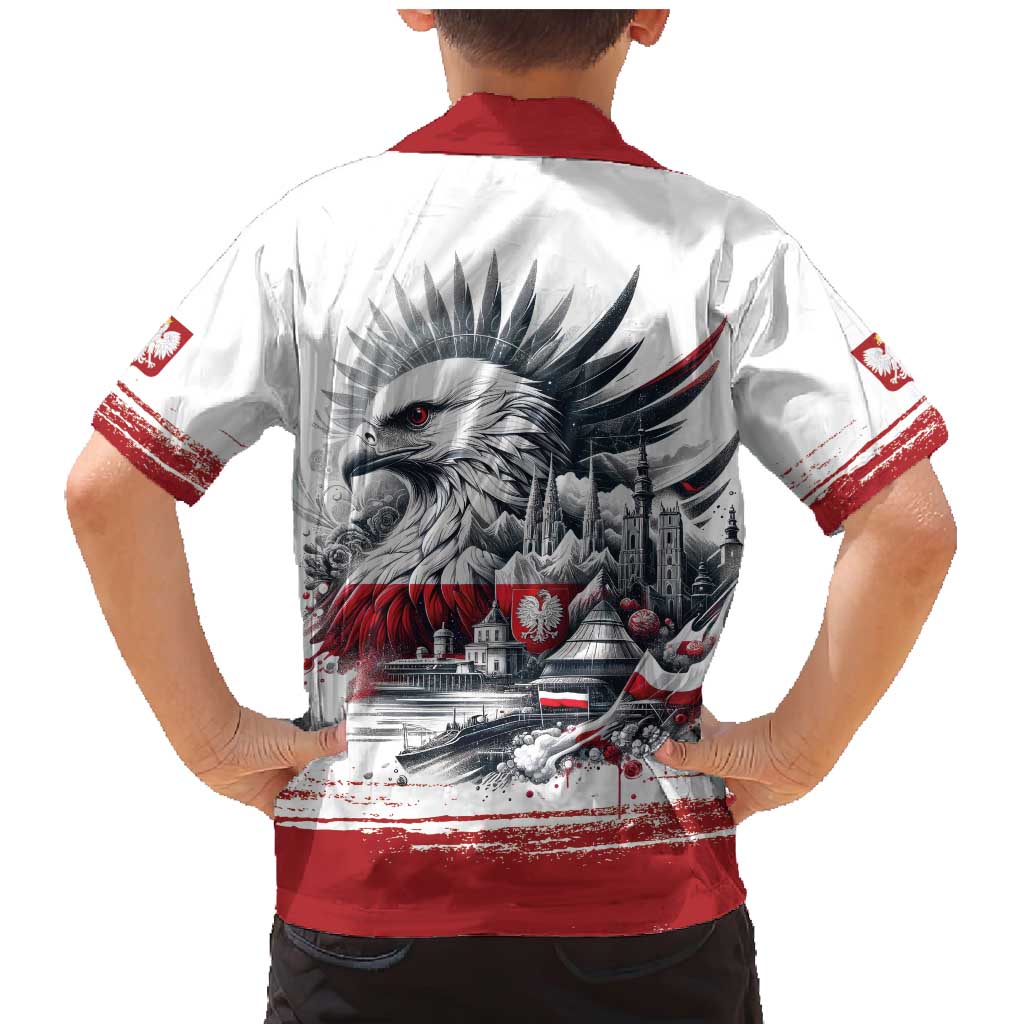 Poland Independence Day Family Matching Mermaid Dress and Hawaiian Shirt Polska Eagle Proud To Be Polish - Wonder Print Shop