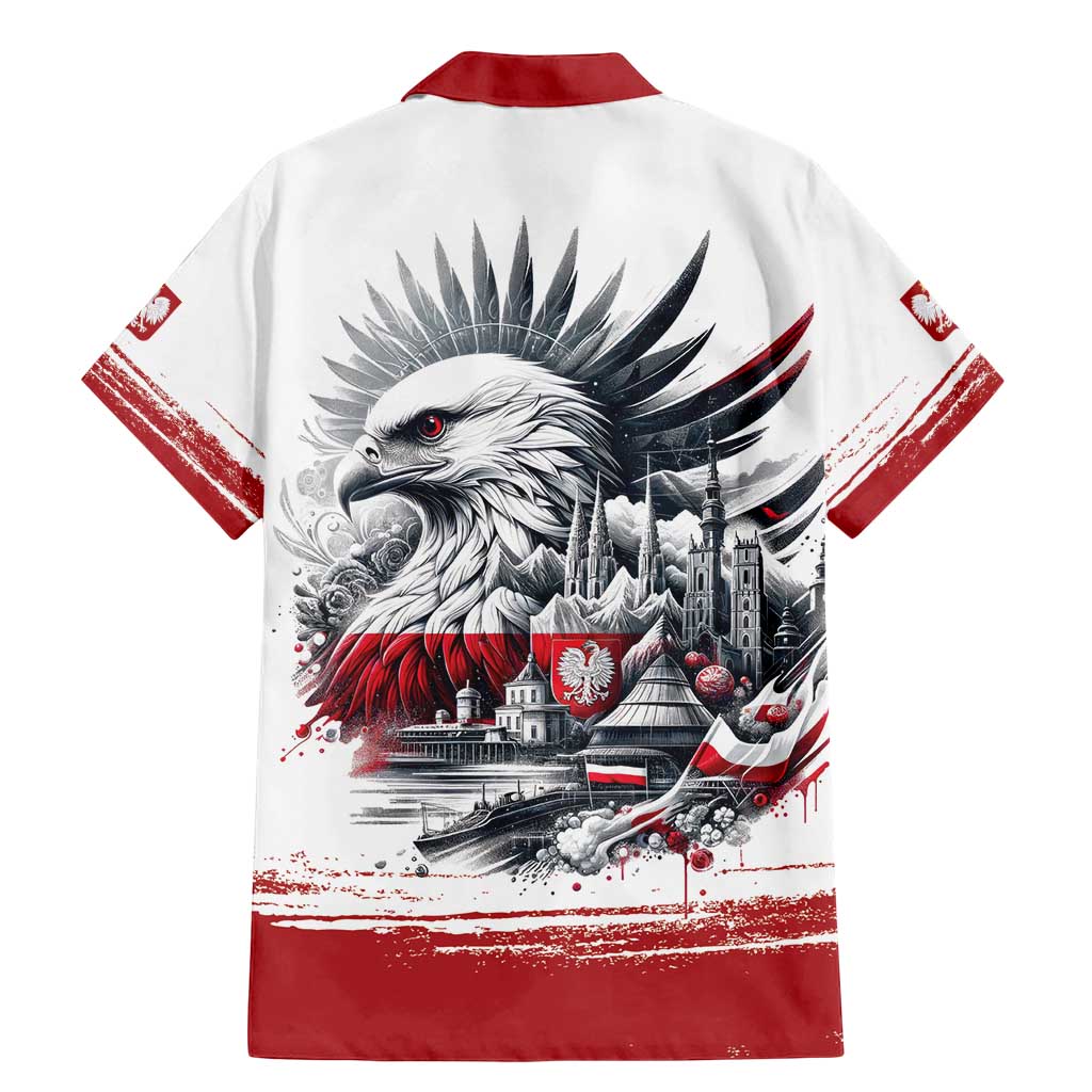 Poland Independence Day Family Matching Mermaid Dress and Hawaiian Shirt Polska Eagle Proud To Be Polish - Wonder Print Shop
