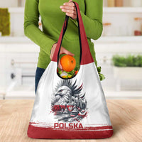 Poland Independence Day Grocery Bag Polska Eagle Proud To Be Polish - Wonder Print Shop