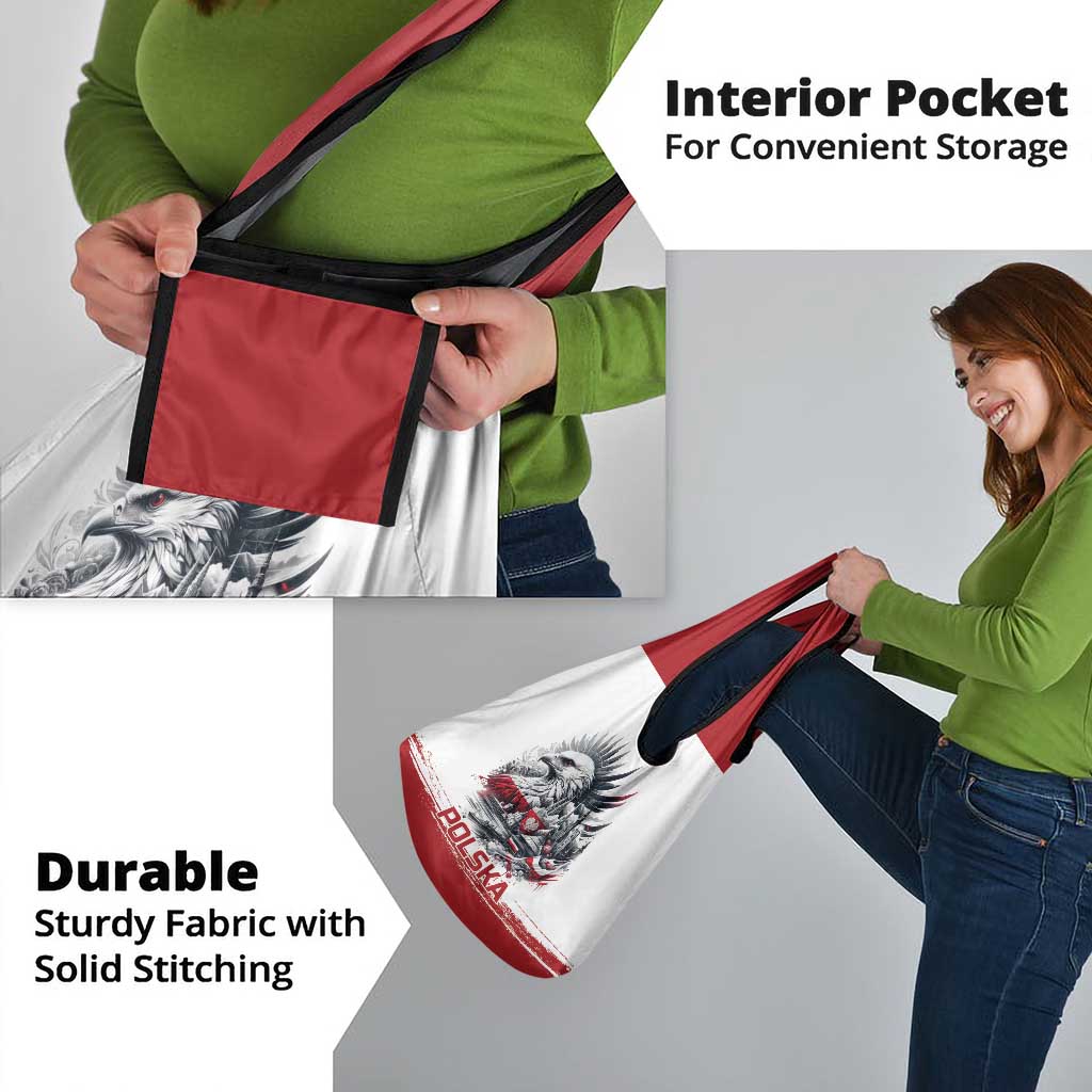 Poland Independence Day Grocery Bag Polska Eagle Proud To Be Polish - Wonder Print Shop