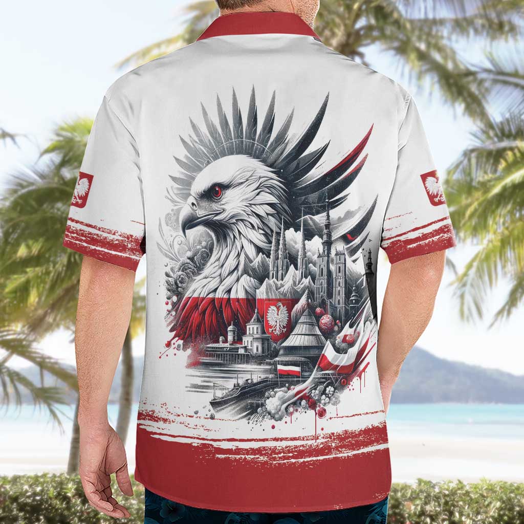 Poland Independence Day Hawaiian Shirt Polska Eagle Proud To Be Polish - Wonder Print Shop