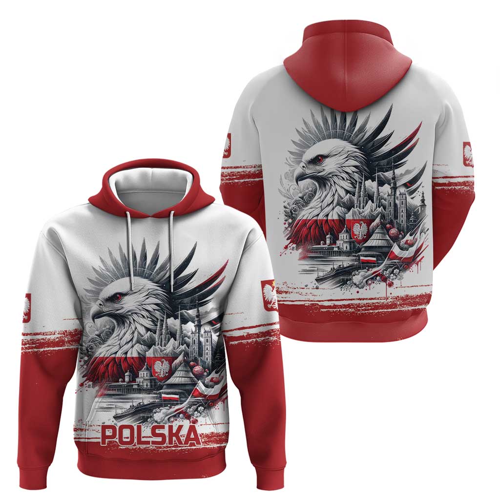 Poland Independence Day Hoodie Polska Eagle Proud To Be Polish - Wonder Print Shop