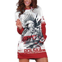 Poland Independence Day Hoodie Dress Polska Eagle Proud To Be Polish - Wonder Print Shop