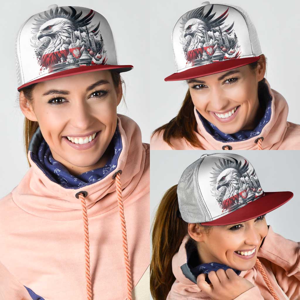 Poland Independence Day Mesh Trucker Cap Polska Eagle Proud To Be Polish - Wonder Print Shop
