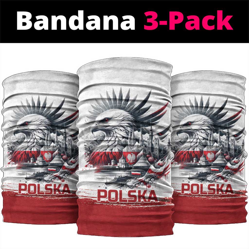 Poland Independence Day Neck Gaiter Polska Eagle Proud To Be Polish - Wonder Print Shop