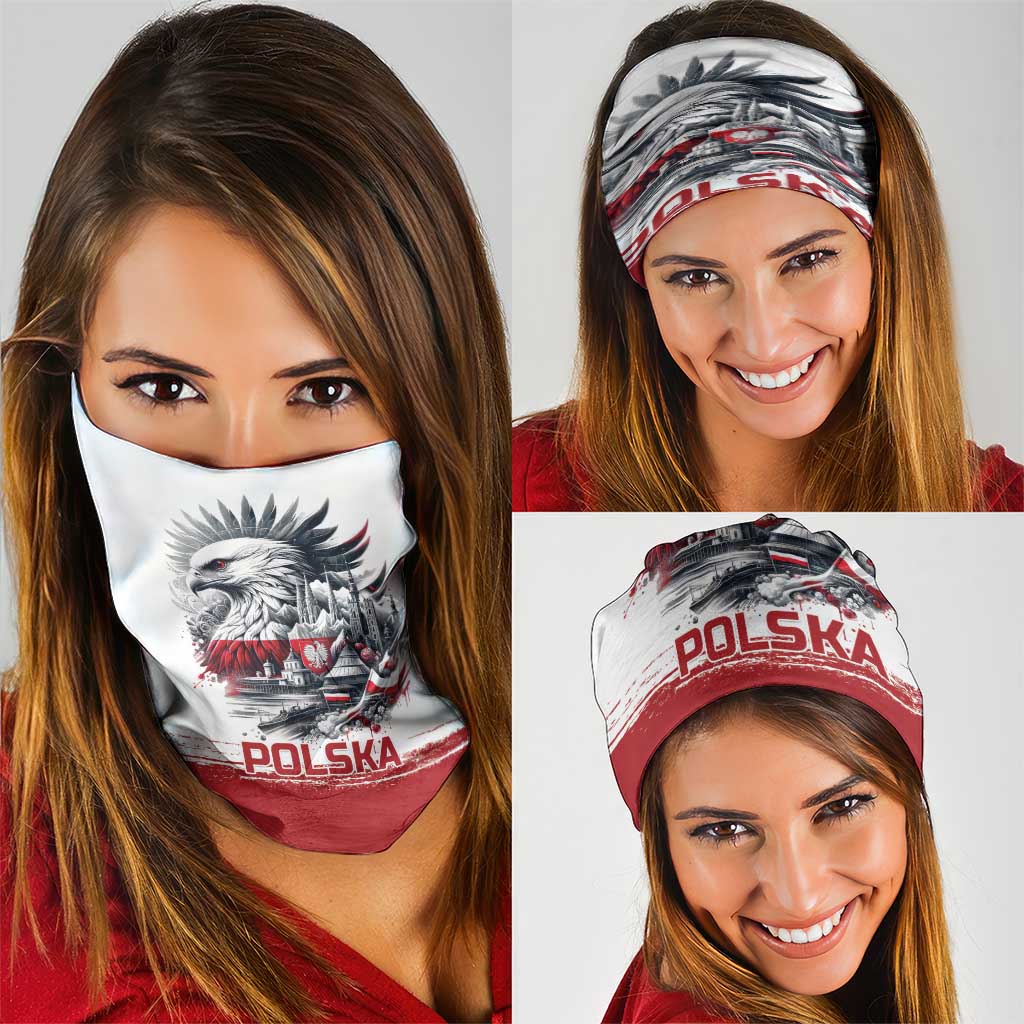 Poland Independence Day Neck Gaiter Polska Eagle Proud To Be Polish - Wonder Print Shop