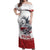 Poland Independence Day Off Shoulder Maxi Dress Polska Eagle Proud To Be Polish - Wonder Print Shop