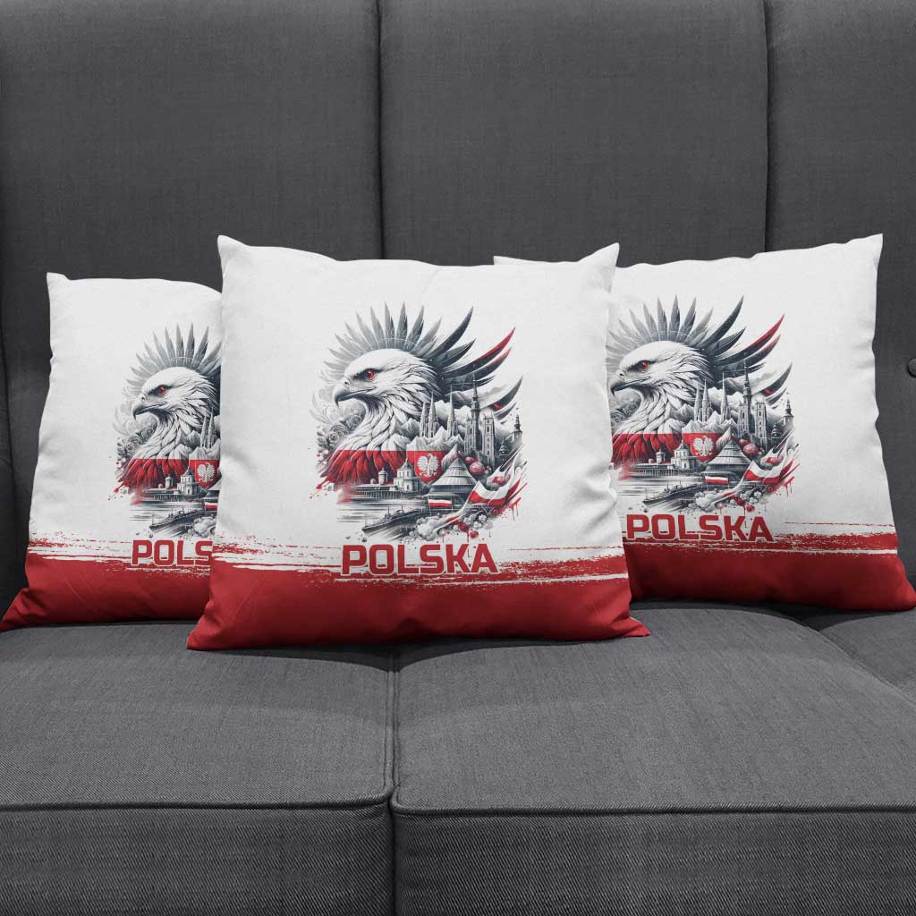 Poland Independence Day Pillow Cover Polska Eagle Proud To Be Polish - Wonder Print Shop