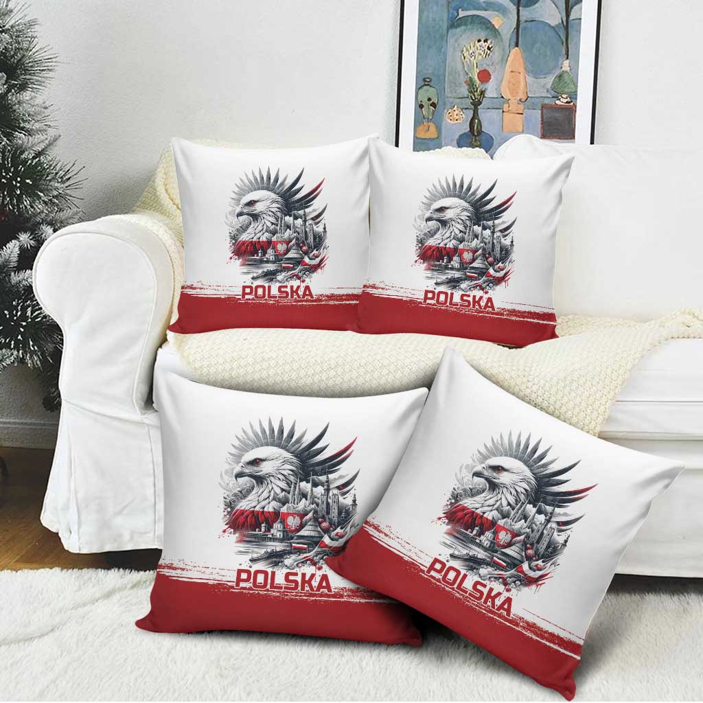 Poland Independence Day Pillow Cover Polska Eagle Proud To Be Polish - Wonder Print Shop