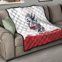 Poland Independence Day Quilt Polska Eagle Proud To Be Polish - Wonder Print Shop