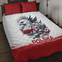 Poland Independence Day Quilt Bed Set Polska Eagle Proud To Be Polish - Wonder Print Shop