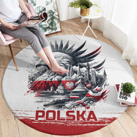 Poland Independence Day Round Carpet Polska Eagle Proud To Be Polish - Wonder Print Shop