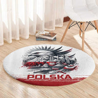 Poland Independence Day Round Carpet Polska Eagle Proud To Be Polish - Wonder Print Shop