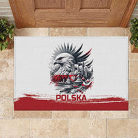 Poland Independence Day Rubber Doormat Polska Eagle Proud To Be Polish - Wonder Print Shop