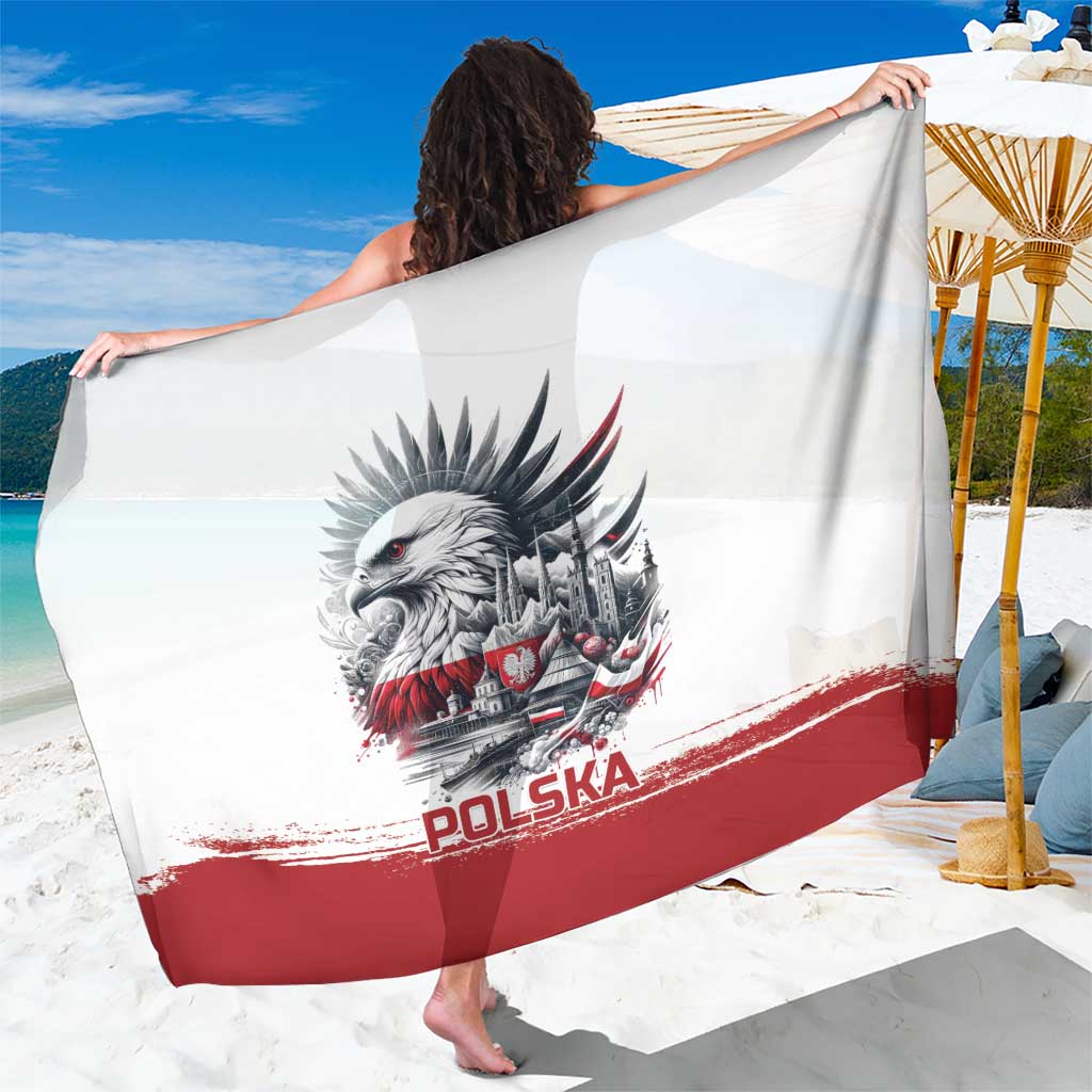 Poland Independence Day Sarong Polska Eagle Proud To Be Polish - Wonder Print Shop