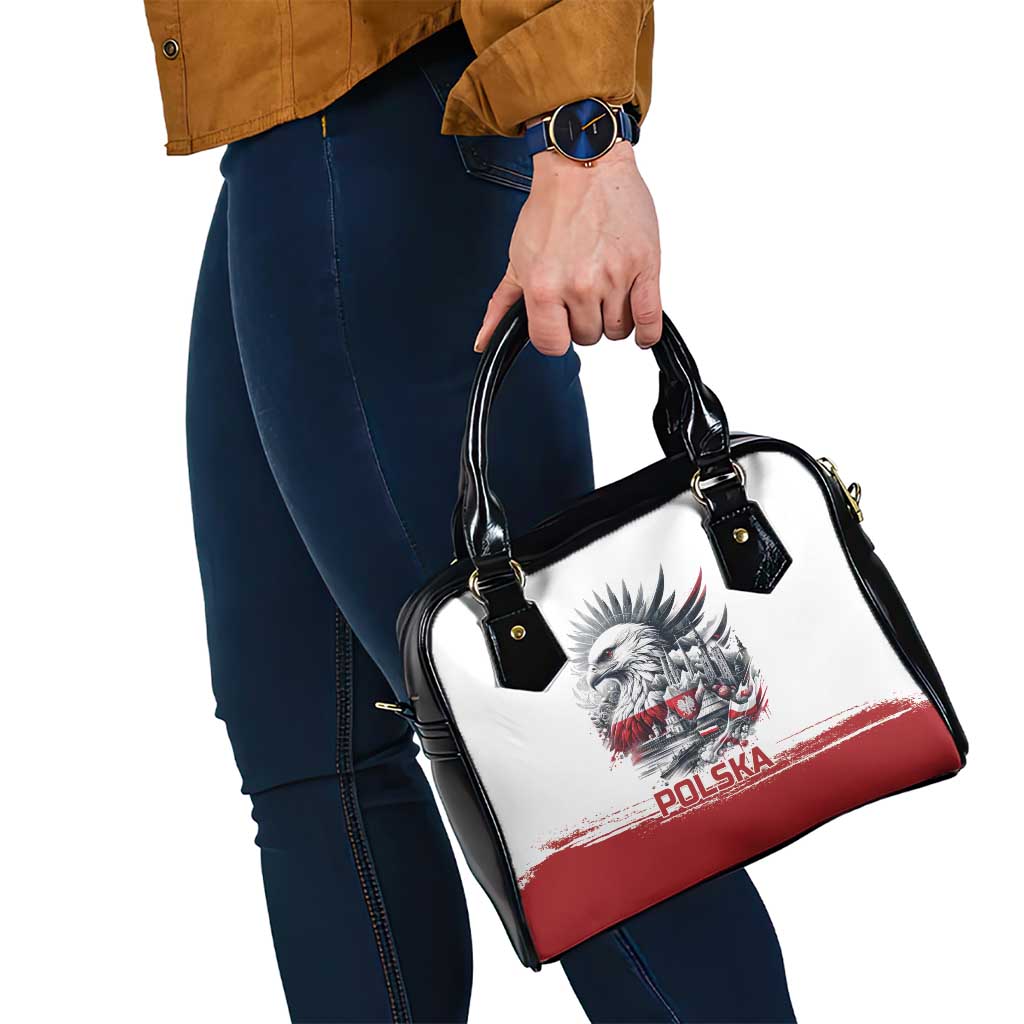 Poland Independence Day Shoulder Handbag Polska Eagle Proud To Be Polish - Wonder Print Shop