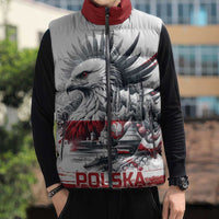 Poland Independence Day Sleeveless Puffer Jacket Polska Eagle Proud To Be Polish - Wonder Print Shop
