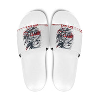 Poland Independence Day Slide Sandals Polska Eagle Proud To Be Polish - Wonder Print Shop