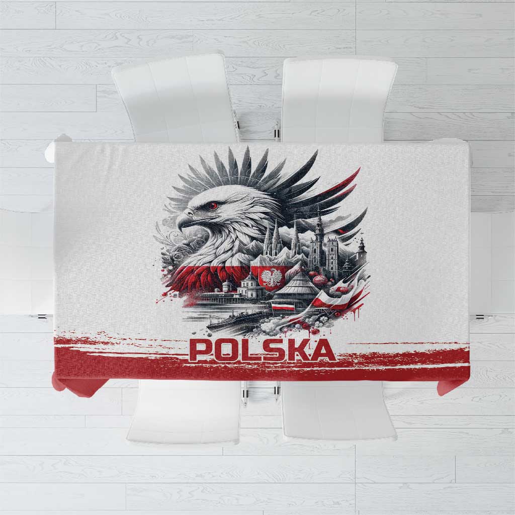 Poland Independence Day Tablecloth Polska Eagle Proud To Be Polish - Wonder Print Shop