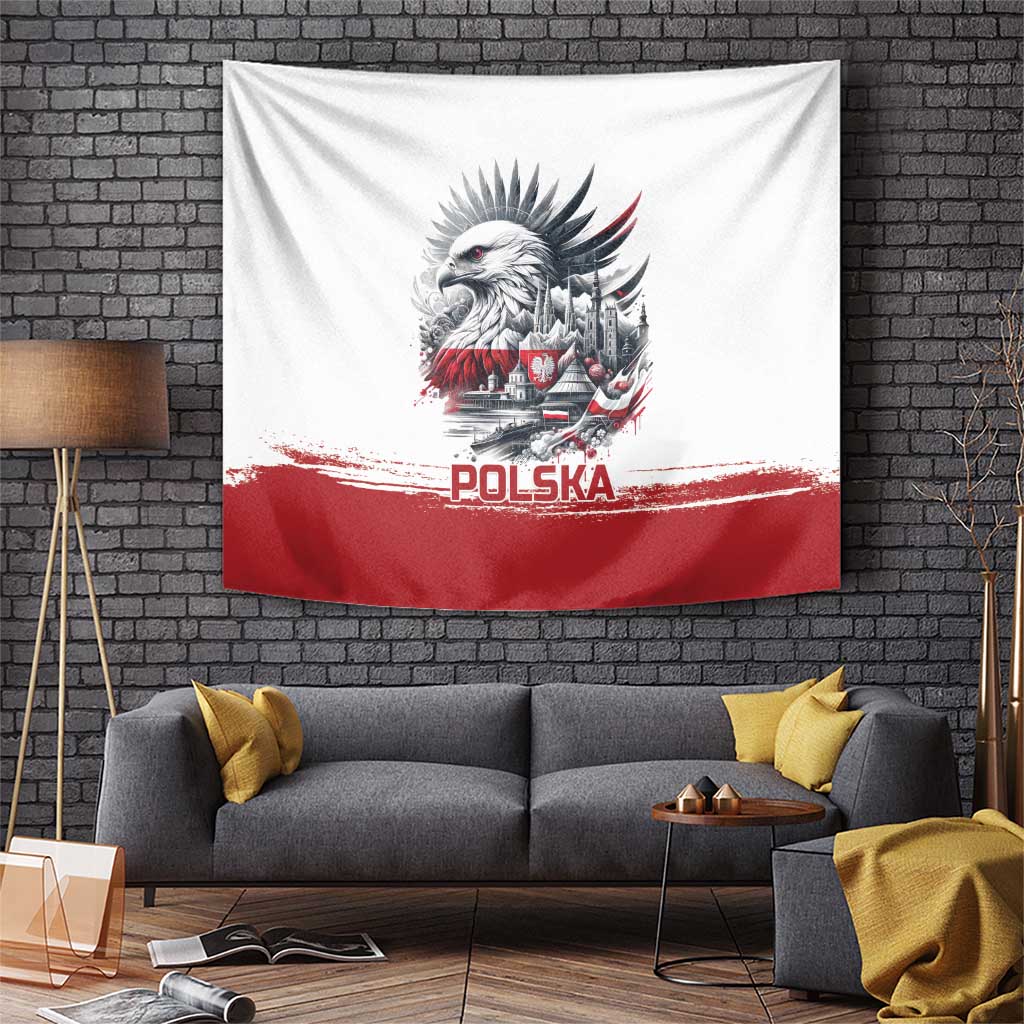 Poland Independence Day Tapestry Polska Eagle Proud To Be Polish - Wonder Print Shop